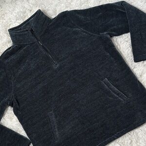 32 Degrees Smokey Blue Zip-Up Sweater